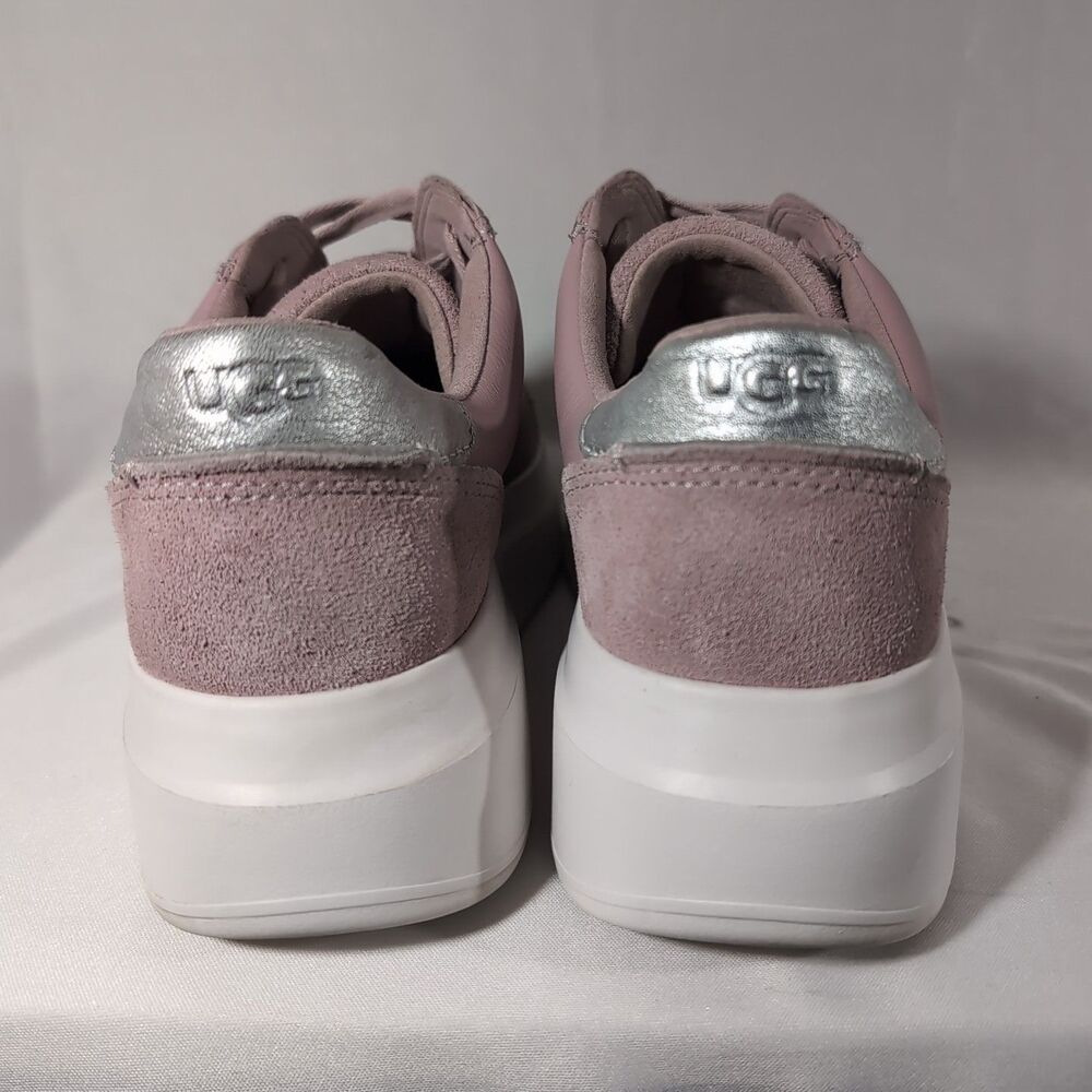 UGG Scape Platform Low Top Sneaker Women's 9.5 Mauve Pink Suede Upper (1138810) - Picture 4 of 7